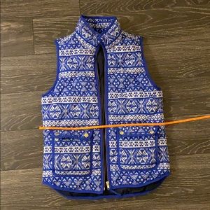 J Crew Puffy Vest